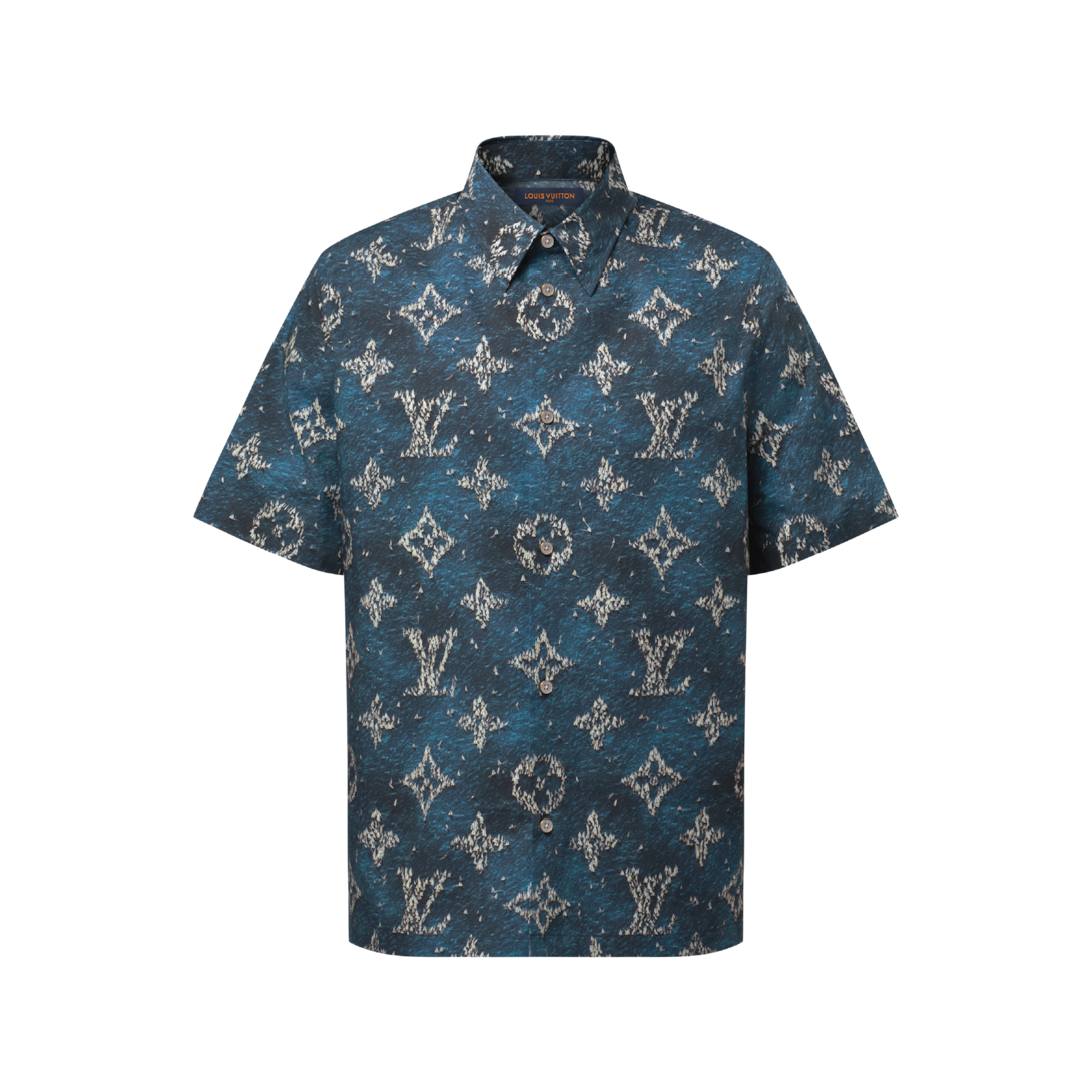 Printed Monogram Short-Sleeved Shirt - Ready-to-Wear | LOUIS VUITTON